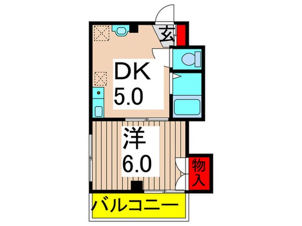 タイヨ－パレス西綾瀬の物件間取画像